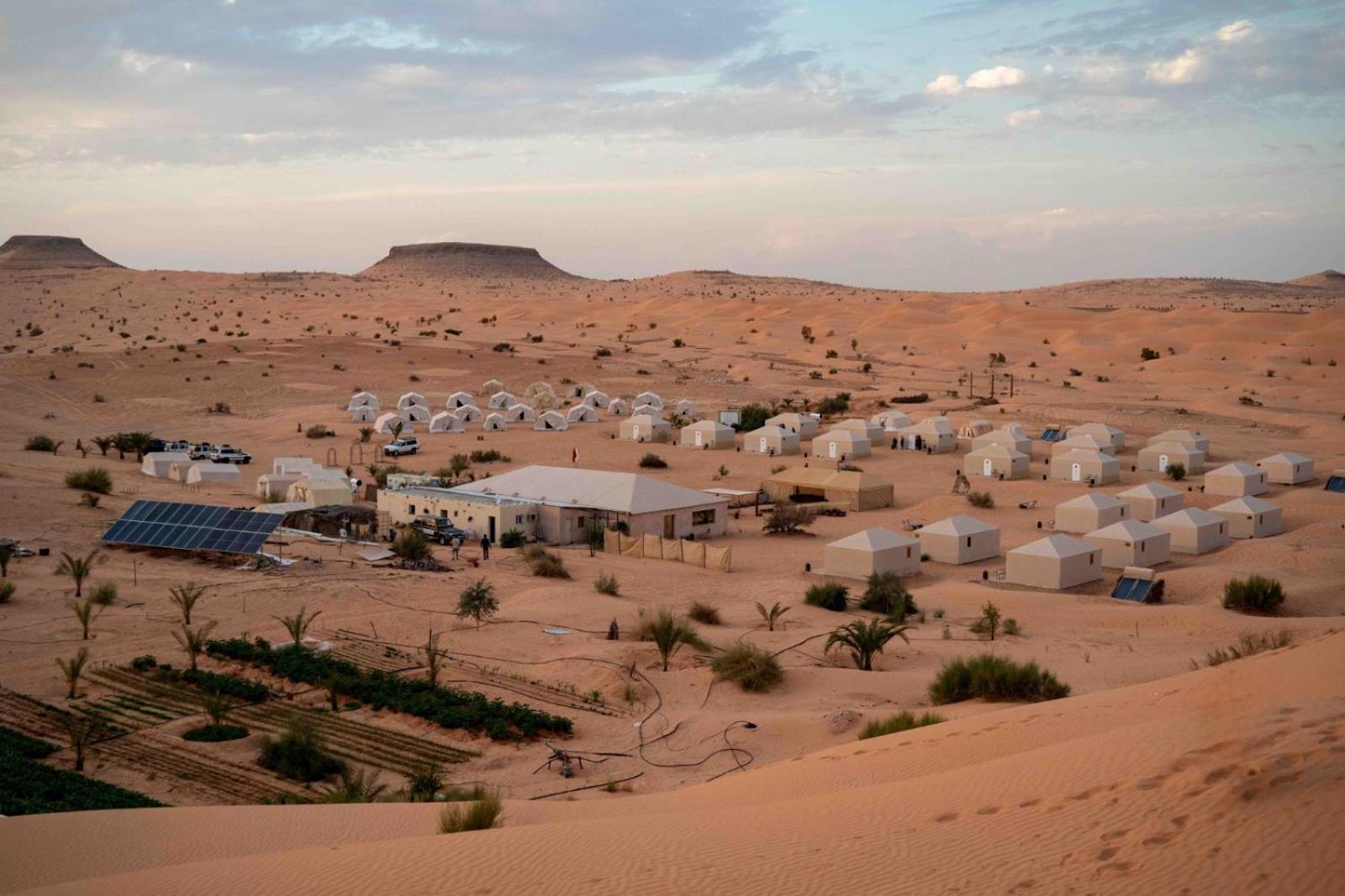 Hotel Camp Abdelmoula Douz Exterior foto